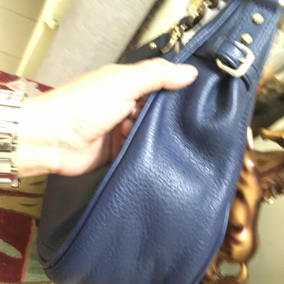 Authentic Kate Spade Cobble Hill Finley Hobo Bag in French Navy - Picture 7 of 16